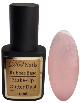 Rubber Base Gel "Make-Up Glitter Dust"